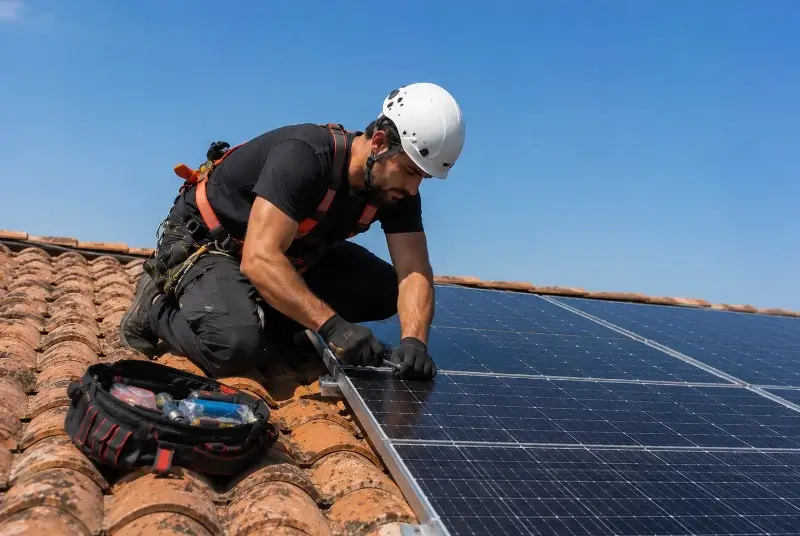 Maintenance et monitoring de panneaux solaires à Pradelles-Cabardès